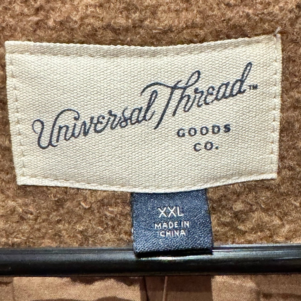 Universal threads Tan Blazer Coat 2XL - Picture 4 of 5